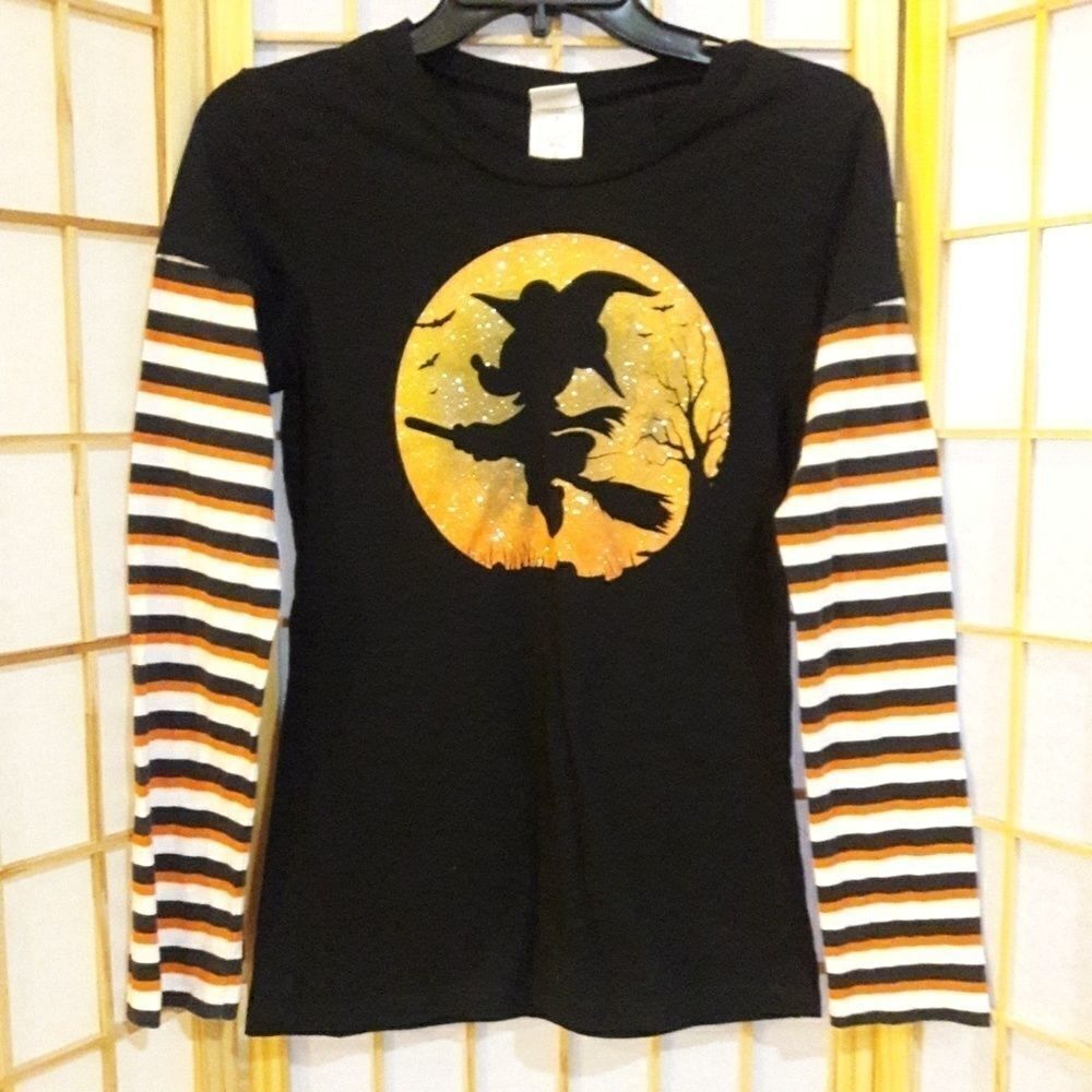 Disney Mickey Mouse Juniors Halloween Tee Shirt M